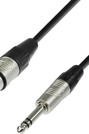 Produit De Marque Adam Hall Cables 4 STAR BFV 0150 - Câble Micro REAN XLR femelle vers Jack 6,35 mm TRS stéréo