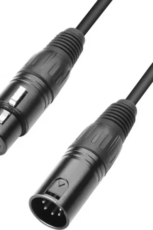 Marque Adam Hall Cables 3 STAR DGH 0300 - Câble DMX XLR mâle 5 points vers XLR femelle 5 points 3 m
