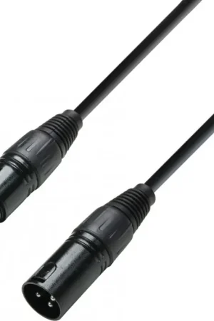 Adam Hall Cables 3 STAR DMF 0300 - Câble DMX XLR mâle vers XLR femelle 3 m Expédition Rapide
