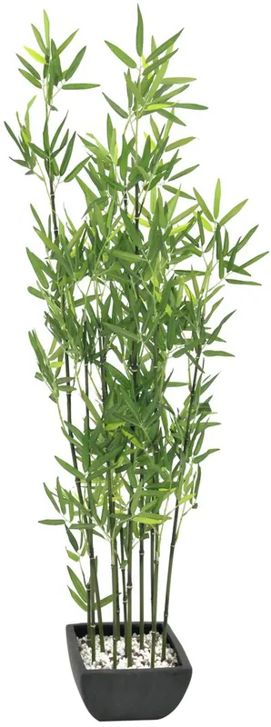 Solde EUROPALMS Bambou dans un bol, artificiel, 120cm