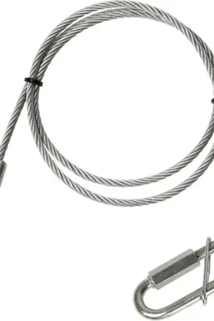 Paiement Sécurisé Adam Hall Accessories S 45100 - Élingue de Sécurité diamètre 4 mm avec Maillon Rapide longueur