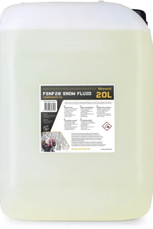 beamZ FSNF20 Fluide Neige 20L Concentré 5% Bon Plan
