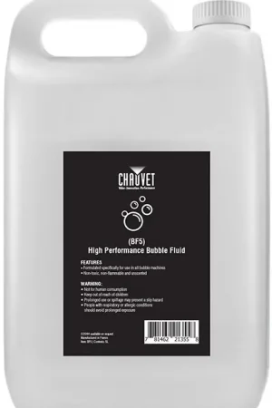 Offre Spéciale Chauvet DJ High Performance Bubble Fluid - 4x 5 l.
