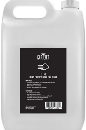 Solde Chauvet DJ High Performance Fog Fluid - 4x 5 l.