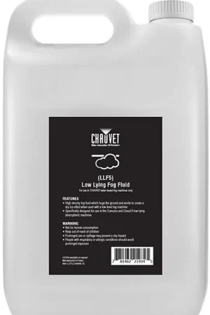 Chauvet DJ Low Level Fog Fuid - 4x 5 l Retour Gratuit