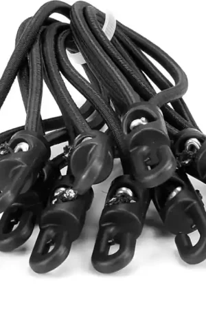 Petit Prix Riggatec Spannfix 4mm noir 13cm 10 pcs.