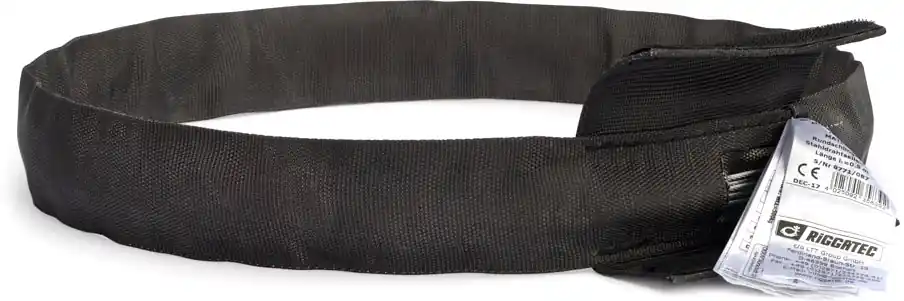 Riggatec élingue ronde Steelflex noir 1t, longueur utile:2,0 m - circonférence:4,0 m Commander Vite