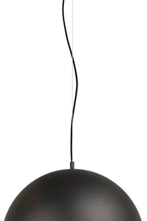 SLV FORCHINI M 50, suspension, E27, longueur de suspension 150 cm, 1x max. 40 W, noir mat / doré -B-Stock- Must-Have