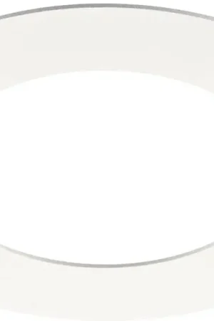 Usine Directe SLV Numinos® S Cadre de montage, rond, 160/100 mm, blanc -B-Stock-