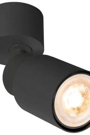 SLV PURI 2.0 Tube, plafonnier et applique en saillie, 1x max. 6 W GU10, noir -B-Stock- Prix Choc