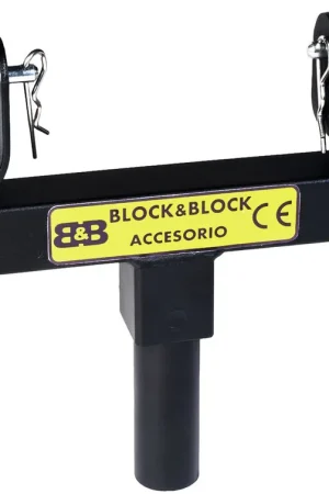 Jusqu’à Épuisement Des Stocks BLOC ET BLOC AH3502 support fixe pour insertion de structure alu 35mm femelle
