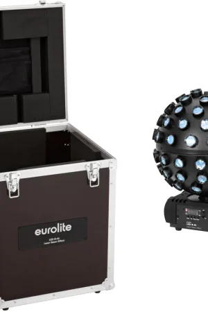 EUROLITE Set LED B-40 Laser Beam Effect + Case Réduction