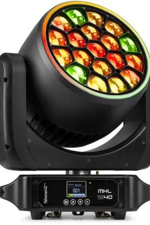 beamZ Pro MHL1940 LED Moving Head Zoom 19x40W Bon Plan