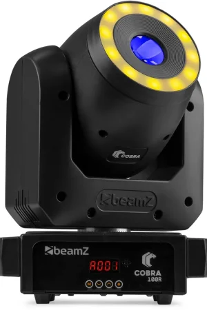 Bon Marché beamZ Cobra 100R Spot 100W Moving Head avec anneau
