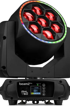 beamZ Pro MHL760 LED Bee Eye Moving Head avec Zoom 2pcs dans Flightcase Offre Limitée
