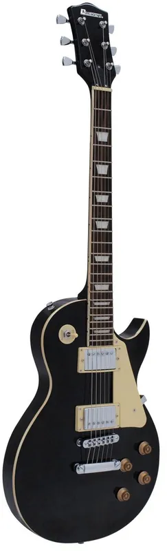 Authentique DIMAVERY LP-520 Guitare électrique, noir