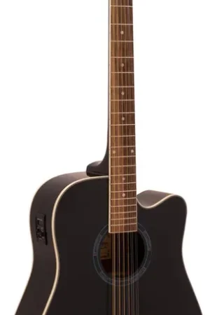 Achetez Aujourd’hui DIMAVERY DR-612 Western guitar 12-string, black
