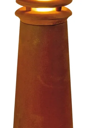 Affaire À Saisir SLV RUSTY® 40, borne extérieure, rouille, E27, 11W max, IP55