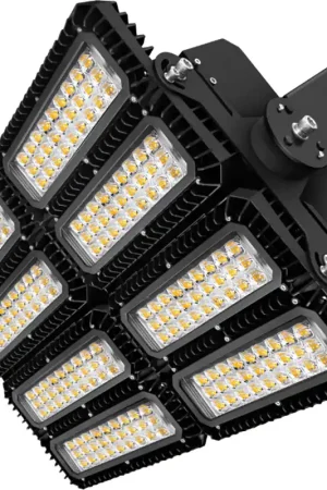 ISOLED LED Projecteur 900W, 130x40° asymétrique, variable, dimmable 1-10V, blanc neutre, IP66 Meilleure Vente