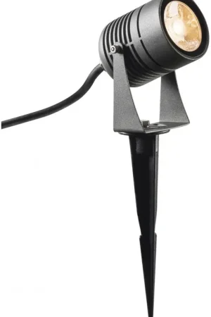 Livraison Express SLV LED SPIKE, projecteur extérieur, anthracite, LED, 6W, 3000K, IP55