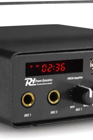 Prix Promo Power Dynamics PDC30 Amplificateur 30W 12V/220V