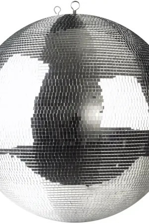 SHOWGEAR Boule à facettes professionnelle 5 x 5 mm Boule à facettes sans moteur, 50 cm Livraison Express