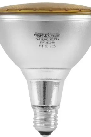 OMNILUX PAR-38 230V SMD 15W E-27 LED jaune Réduction