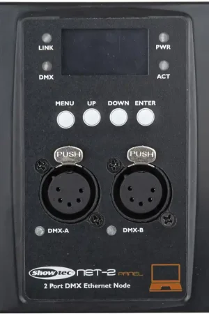 SHOWTEC NET-2 Panneau 5 broches - boîtier noir Prix Réduit