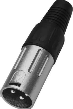 MONACOR XLR-803/P Fiches XLR mâles et femelles, 3 pôles Bon Plan