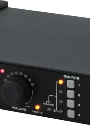 Bon Marché DAP-Audio SC-5.2 Source Control Sélecteur de source audio stéréo et contrôle du volume