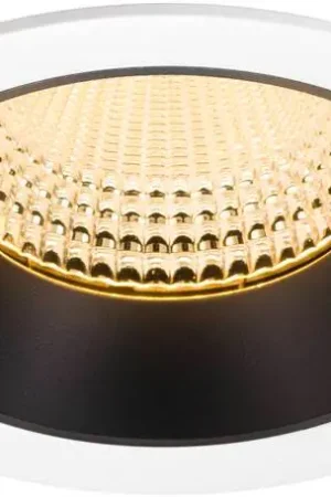 SLV NUMINOS® XL, encastré downlight, intérieur, 3000 K, 55° blanc / noir Prix Réduit