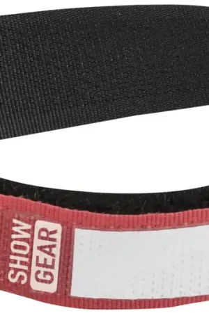 SHOWGEAR Fixation auto-agrippante 300 x 20 mm - Rouge - Lot de 10 Bon Plan