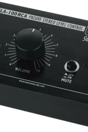 MONACOR ILA-100RCA Réglage de niveau stéréo passif (version RCA) Petit Prix