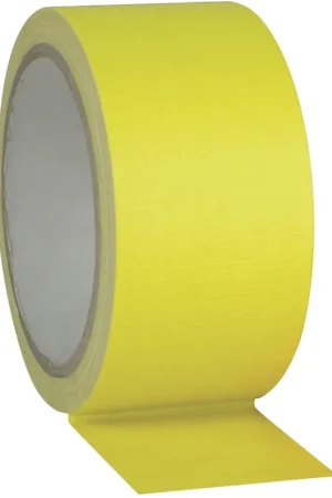 Réduction Ruban adhésif SHOWGEAR Gaffa Tape jaune fluo - 50 mm / 25 m