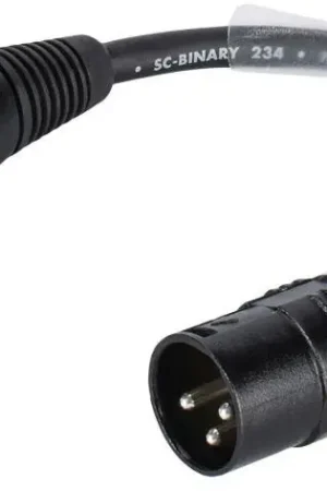 Jusqu’à Épuisement Des Stocks SOMMER CABLE Câble adaptateur 3 broches XLR(M)/5 broches XLR(F) bk