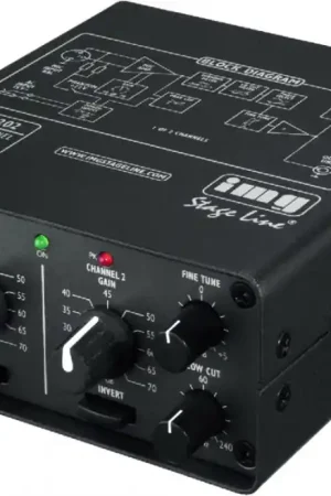 IMG STAGELINE MPA-202 Préamplificateur micro 2 canaux Low Noise Prix Choc