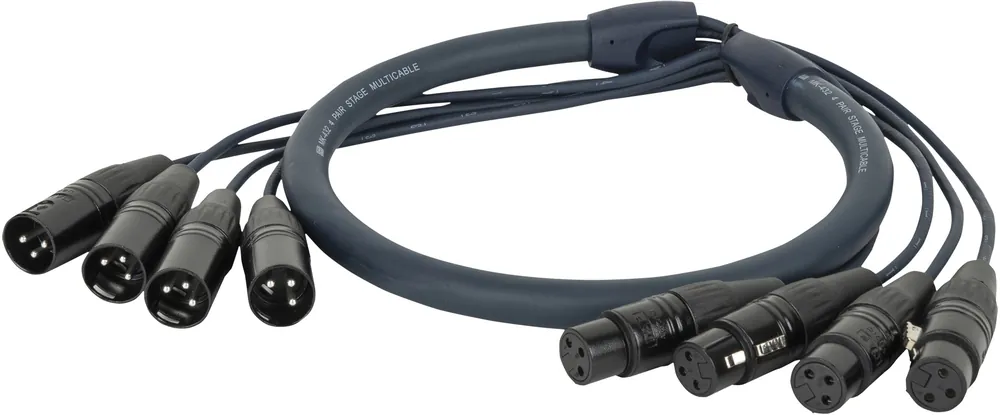 Expédié Aujourd’hui DAP-Audio DMX Snake 4 voies 3 broches XLR 4 univers - 15 m