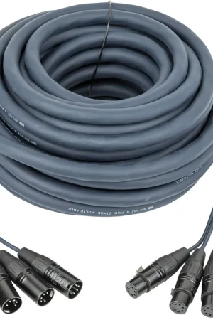 Must-Have DAP-Audio DMX Snake 4 voies 5 broches XLR 4 univers - 50 m