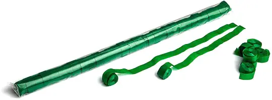 Dernier Modèle Streamers Magic FX 10m x 1,5cm - Vert foncé