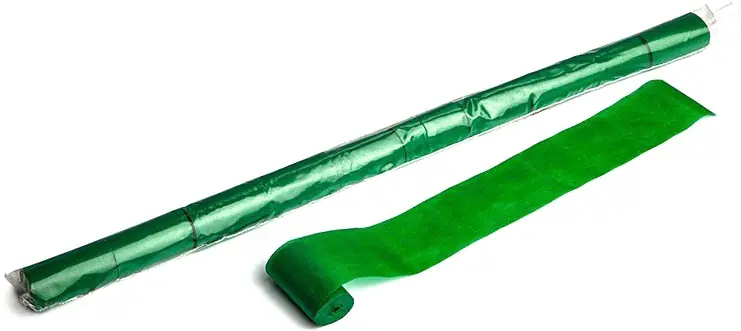 Nouveauté Streamers Magic FX 10m x 5cm - Vert foncé