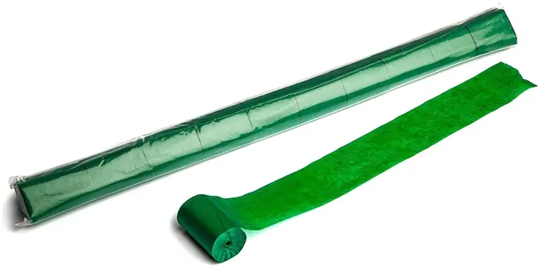Affaire À Saisir Streamers de stade Magic FX 20m x 5cm - Vert foncé