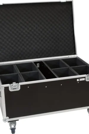 Livraison Express ROADINGER Flightcase 8x LED IP PAR 12x8W QCL/12x9 SQL Spot avec roues