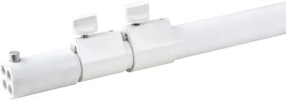 Wentex Telescopic Upright - 3-way 180(H) --> 420(H) cm, blanc (revêtement peinture poudrée) Meilleur Prix