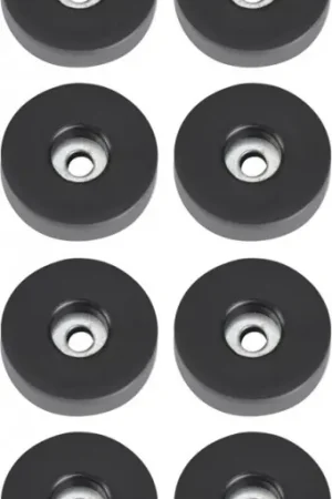 Adam Hall Hardware 4906 M8 AH - Lot de 8 pied caoutchouc 38 x 10 mm en sachet Livraison Express