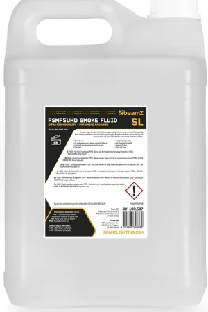 beamZ FSMF5UHD Smoke Fluid 5L Ultra-High-Density Commander Vite