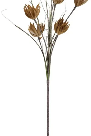 EUROPALMS Branche d'artichaut (EVA), artificielle, beige, 100cm Vente Directe