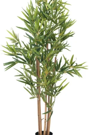 Prix Cassé EUROPALMS Bambou deluxe, plante artificielle, 120cm
