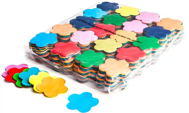 Affaire À Saisir Magic FX Slowfall confetti fleurs Ø 55mm - Multicolore 1kg
