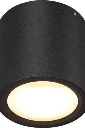 SLV OCULUS, plafonnier intérieur, noir, LED, 10,5W, 2000-3000K, Dim to warm -B-Stock- Produit De Marque