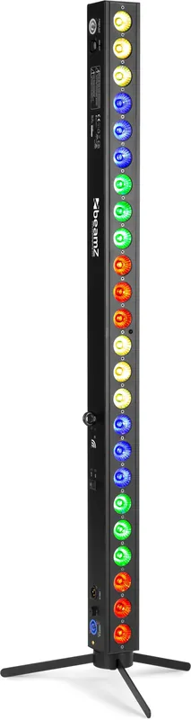 beamZ BBB243 Barre de LED alimentée par batterie 24x 3W RGB Offre Limitée